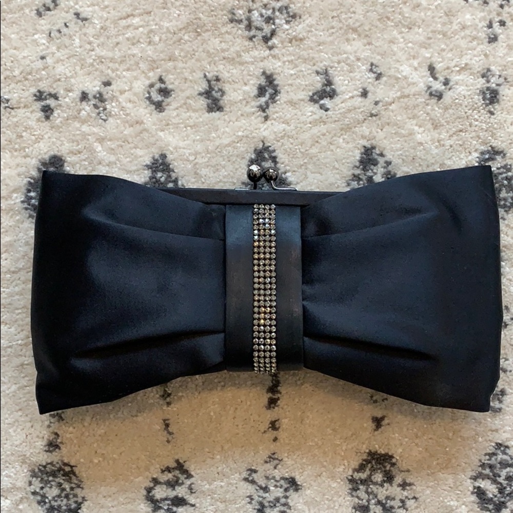 Elegant Evening Black Clutch